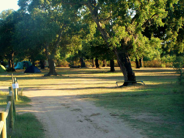 Vue du camping